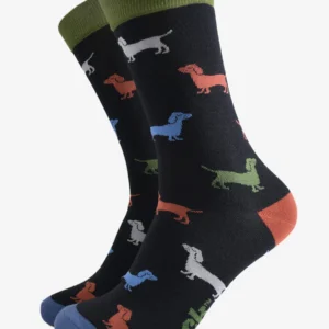 Bamboo Sausage Dog Socks