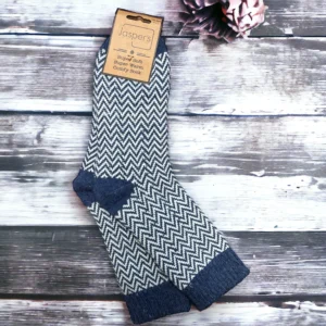 Jess & Lou Herringbone Super Cosy Socks