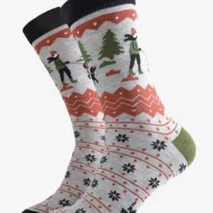 Bamboo Man and His Dog Socks